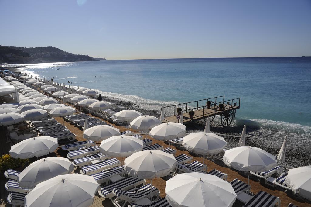 Anantara Plaza Nice Hotel - A Leading Hotel Of The World Exteriér fotografie The beach at Nice